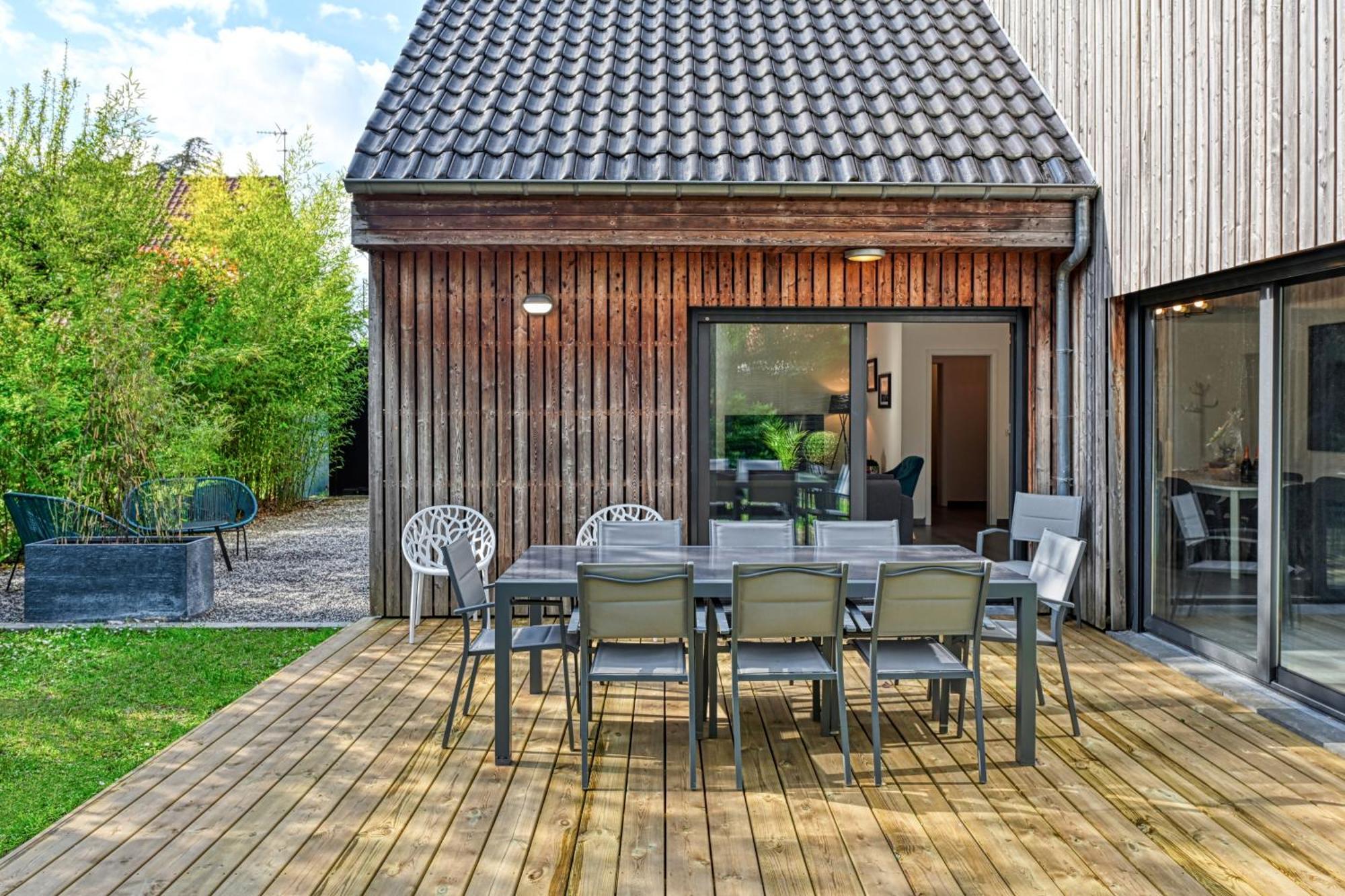 Villa Contemporaine 7 Minutes Du Centre De Lille 마르크앙 바롤 외부 사진